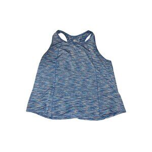 Tek Gear Drytek Blue Spacedye Athletic Tank Top Womens Size 2X Racerback